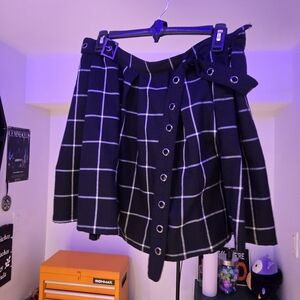 Hot Topic Plaid Skirt